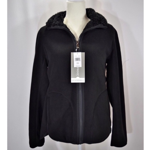 Weatherproof Jackets & Blazers - NWT Women’s black reversible lightweight jacket